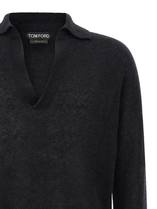 Tom Ford Black Cashmere Cardigan
