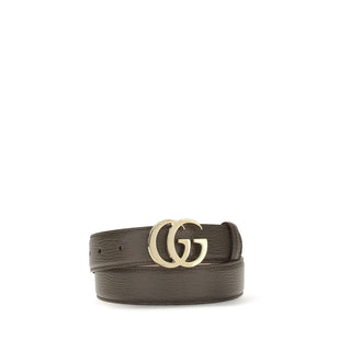 Gucci Brown Calf Leather Regular Belt
