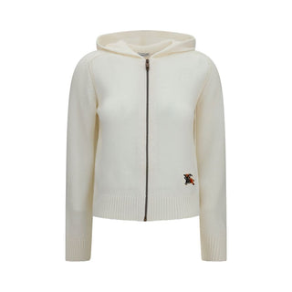 Burberry Beige Wool Oves Aries Hoodie