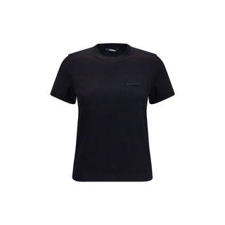 Jacquemus Black Cotton T-Shirt