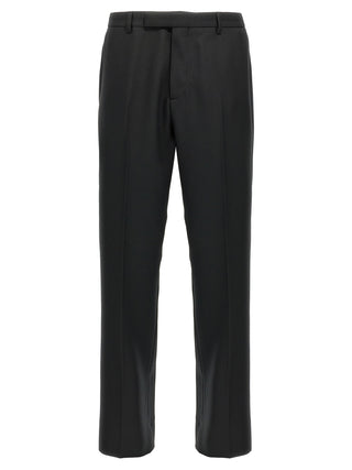 Gucci Black Polyester Casual Pants
