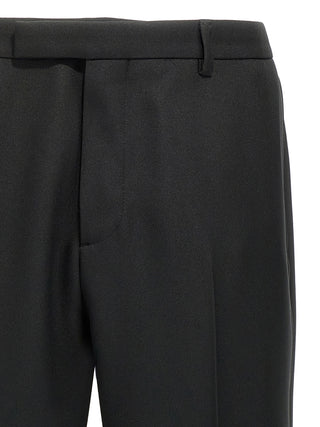 Gucci Black Polyester Casual Pants