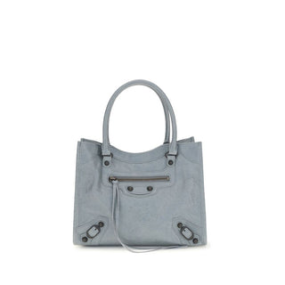 Balenciaga Blue Lamb Ovis Aries Aries Shoulder Bag