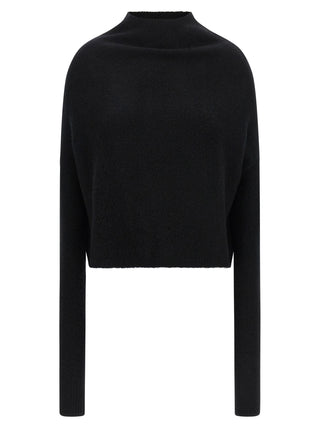 Rick Owens Black Cashmere Cardigan