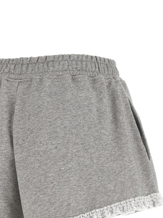 Ganni Isoli Lace Trim Shorts