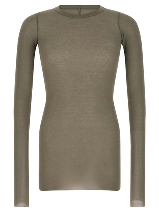Rick Owens Gray Viscose T-Shirt