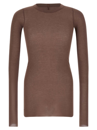 Rick Owens Purple Viscose T-Shirt