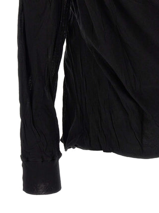 Rick Owens Black Cotton T-Shirt