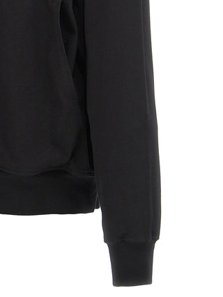 Rick Owens Black Cotton Hoodie