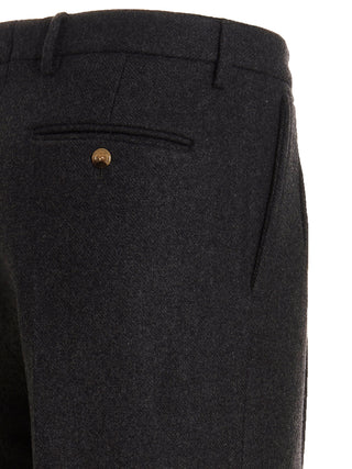 Gucci Gray Wool Dress Pants