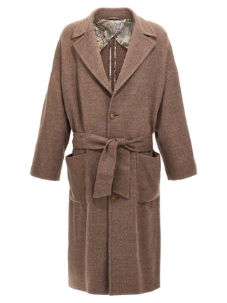 Etro Beige Wool Coat