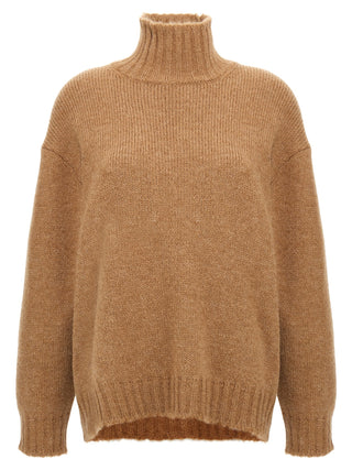Jil Sander Beige Wool Cardigan