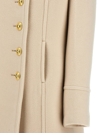 Tom Ford White Wool Coat