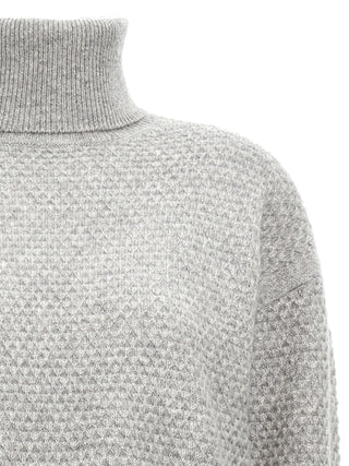 Max Mara Gray Cashmere Cardigan