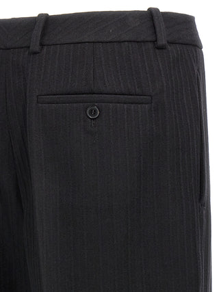 Saint Laurent Black Wool Dress Pants