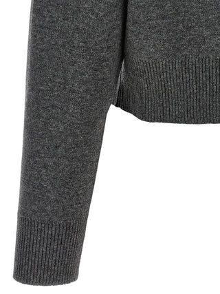 Brunello Cucinelli Gray Cashmere Cardigan