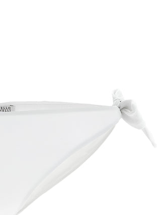 Brunello Cucinelli White Polyamide Swim Briefs