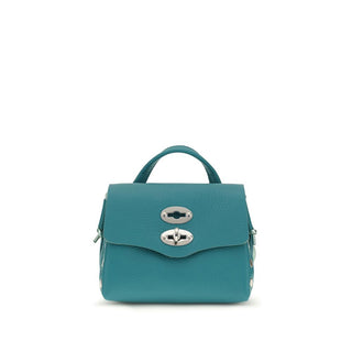 Zanellato Bicolor Calf Leather Shoulder Bag