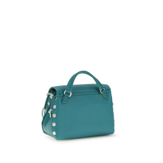 Zanellato Bicolor Calf Leather Shoulder Bag