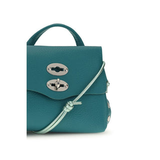 Zanellato Bicolor Calf Leather Shoulder Bag