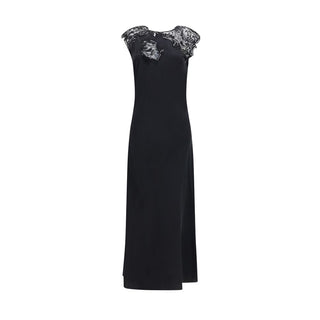 Ferragamo Black Silk Cocktail Dress