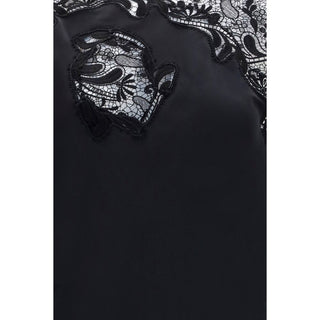 Ferragamo Black Silk Cocktail Dress