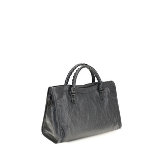Balenciaga Gray Lamb Shoulder Bag