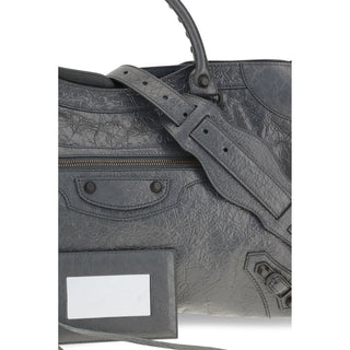 Balenciaga Gray Lamb Shoulder Bag