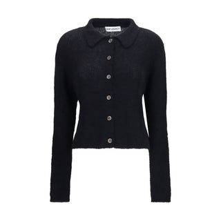 Our Legacy Black Alpaca Polo Shirt