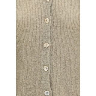 Our Legacy Beige Alpaca Polo Shirt