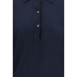 Lisa Yang Blue Cashmere Sweater