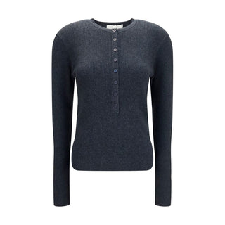 Lisa Yang Gray Cotton Sweatshirt