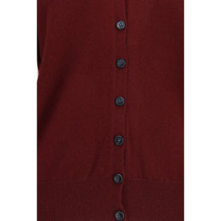 Lisa Yang Bordeaux Cashmere Cardigan