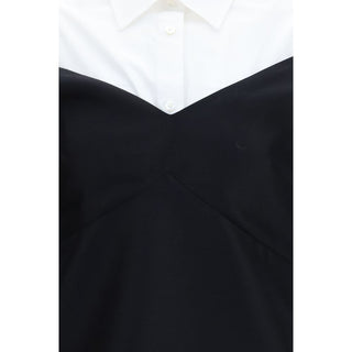 Balenciaga Black Wool Oves Aries Casual Dress