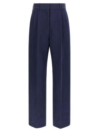Blazé Milano Savannah Fox Linen and Silk Trousers