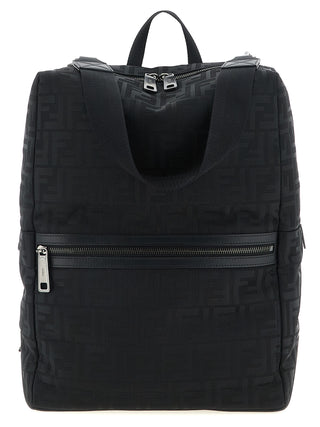 Fendi Black Polyamide Backpack