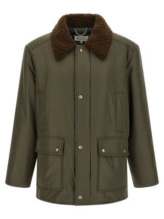 Maison Margiela Bicolor Polyester Parka