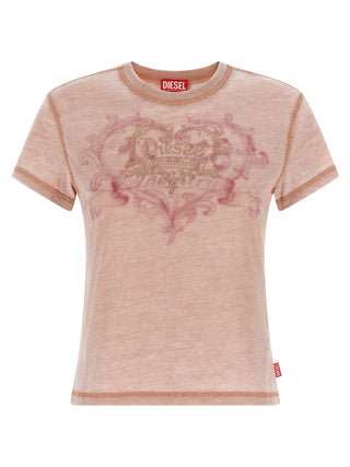 Diesel Multicolor Polyester T-Shirt