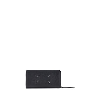 Maison Margiela Black Calf Leather Wallet