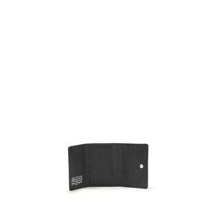 Maison Margiela Black Calf Leather Wallet