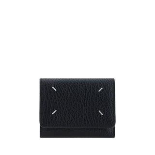 Maison Margiela Black Calf Leather Wallet
