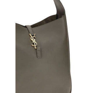 Saint Laurent Bicolor Calf Leather Shoulder Bag