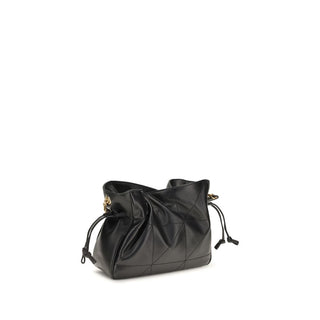 Saint Laurent Black Lamb Shoulder Bag
