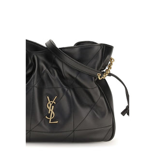 Saint Laurent Black Lamb Shoulder Bag