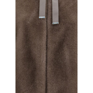 Herno Hooded Eco-Fur Jacket