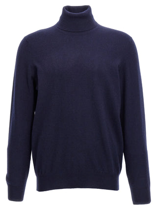 Brunello Cucinelli Blue Cashmere Cardigan