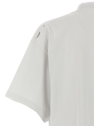 Balenciaga White Cotton T-Shirt