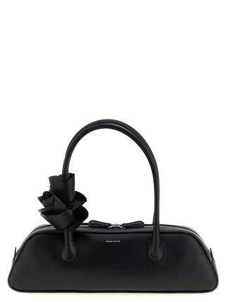 Magda Butrym Black Calfskin Shoulder Bag