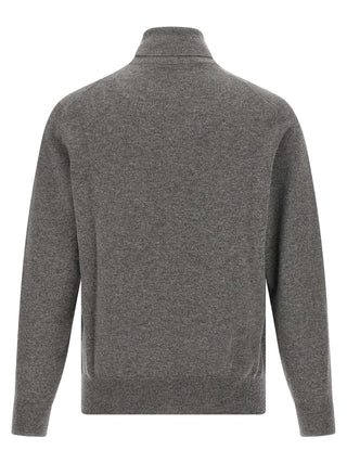 Brunello Cucinelli Gray Cashmere Cardigan