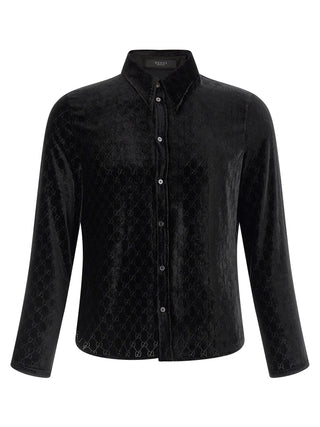 Gucci Black Viscose Blouse